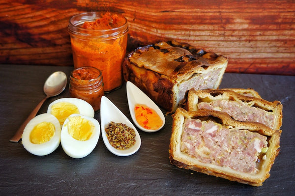 Pork Pie with an American Twist