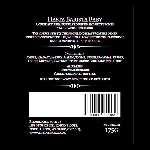 Hasta Barista Baby (175g Pouch)