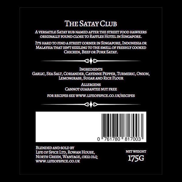 The Satay Club (175g Pouch)