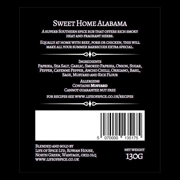 Sweet Home Alabama (130g Pouch)